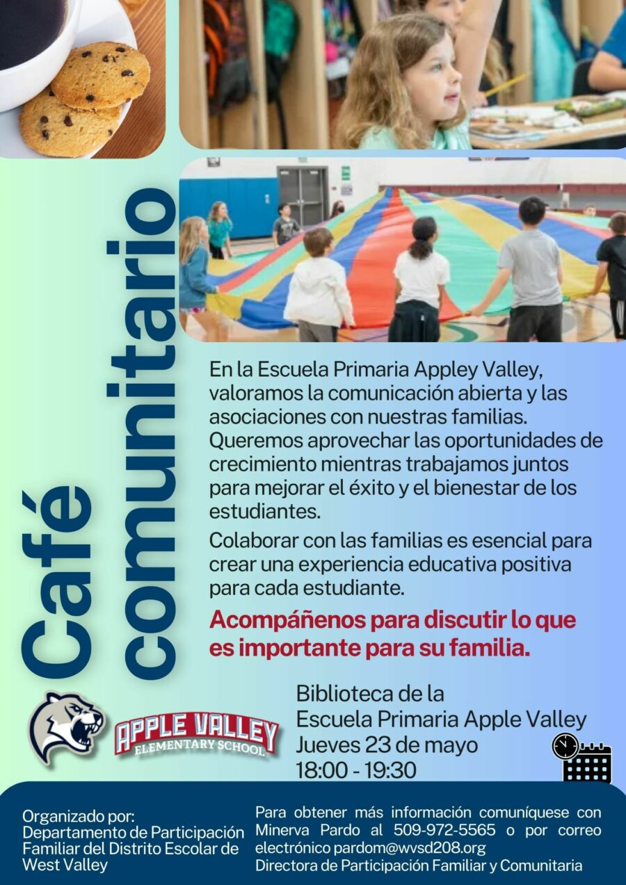 Apple Valley Flyer Spanish